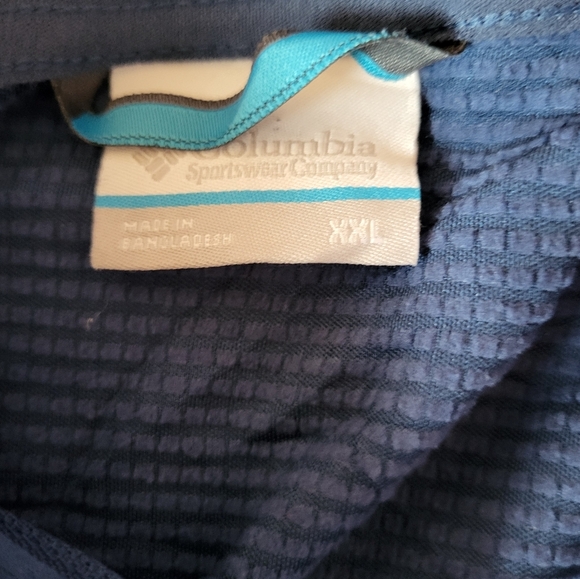 Columbia Navy / Gray Sportswear Jacket, Size XXL - Picture 4 of 6